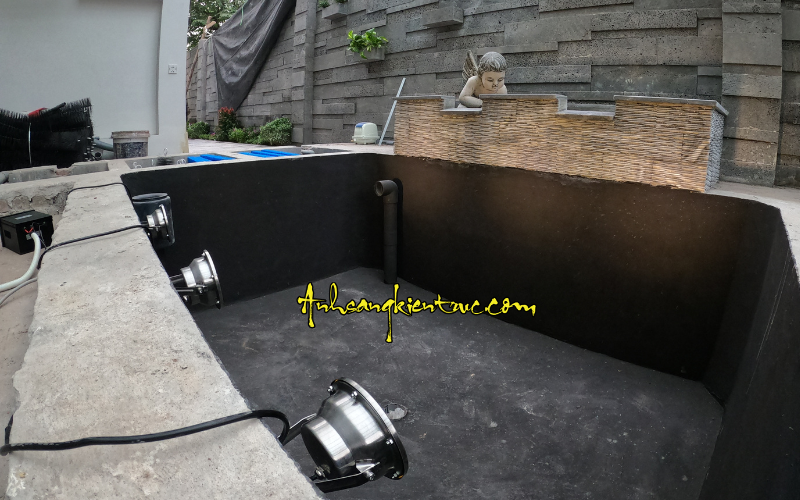 Đèn Âm Nước 9W - IP68 24V Ánh Sáng Vàng, RGB (Đổi Màu) 1 Den am nuoc 9W 1