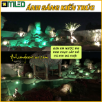 Đèn âm nước 9W đổi màu
