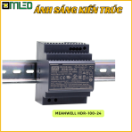 Nguồn DIN Rail - Meanwell HDR, Công Suất 15W, 30W, 60W - Ảnh 2