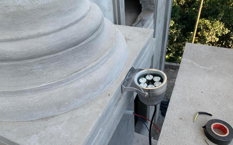 cach lap den roi cot