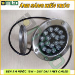 đèn âm nước 18W omled
