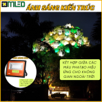 Đèn pha đủ màu 30W