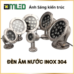 Đèn Hồ Cá Koi - Đèn Âm Nước Điện Áp 24V Ngâm Trong Nước