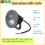 Đèn Hắt Chân Cột - 7W 220V Chiếu Kiến Trúc - Ảnh 4