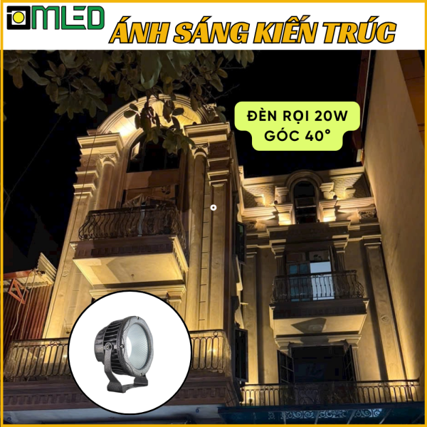 ĐÈN RỌI CỘT 20W