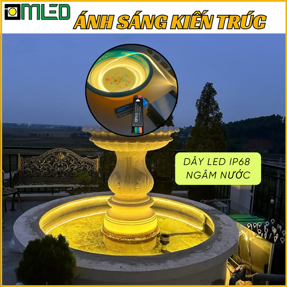 Dây led ngâm nước 24V