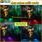 Đèn âm nước 6W đổi màu