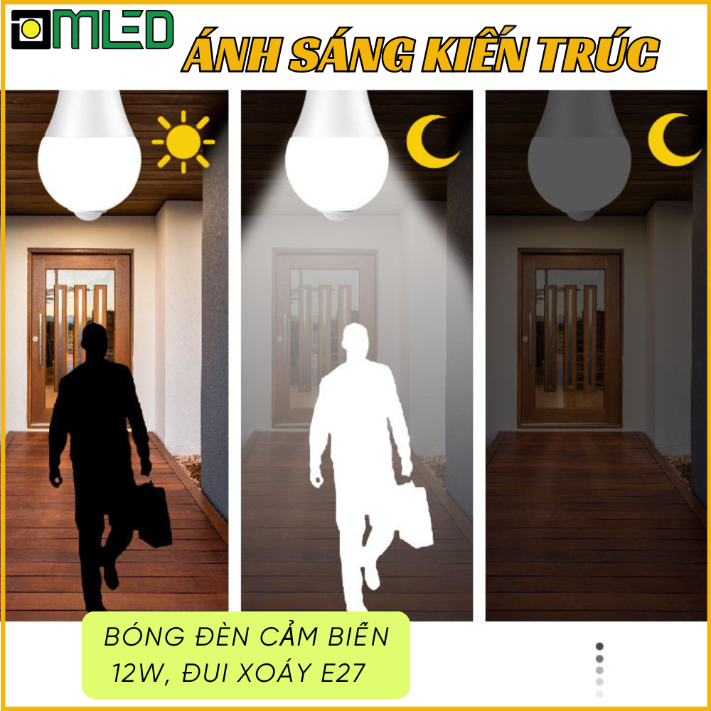 Bóng led cảm biến