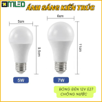 đèn led 12V đui xoáy E27