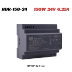 Meanwell HDR-150-24, Nguồn DIN Rail Tự Động Hóa