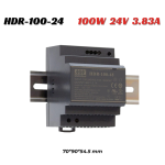 Meanwell HDR-100-24, Nguồn DIN Rail Tự Động Hóa