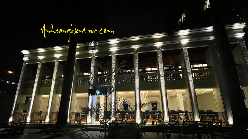 chiếu sáng kiến trúc khách sạn